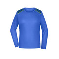 T-shirt Ladies Running Shirt maniche lunghe Grs blu / XS - personalizzabile con logo