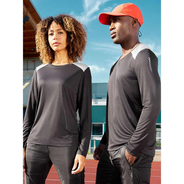 T-shirt Ladies Running Shirt maniche lunghe Grs - personalizzabile con logo