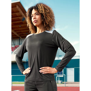 T-shirt Ladies Running Shirt maniche lunghe Grs - personalizzabile con logo