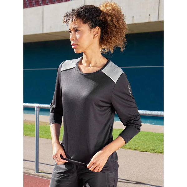 T-shirt Ladies Running Shirt maniche lunghe Grs - personalizzabile con logo