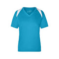 T-shirt Ladies Running-t azzurro / S - personalizzabile con logo