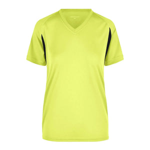 T-shirt Ladies Running-t giallo / XS - personalizzabile con logo