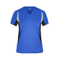 T-shirt Ladies Running-t royal / S - personalizzabile con logo