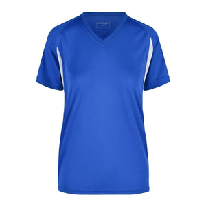 T-shirt Ladies Running-t royal/white / XS - personalizzabile con logo