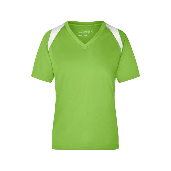 T-shirt Ladies Running-t verde / S - personalizzabile con logo