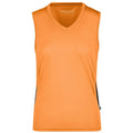T-shirt Ladies Running Tank arancione / S - personalizzabile con logo