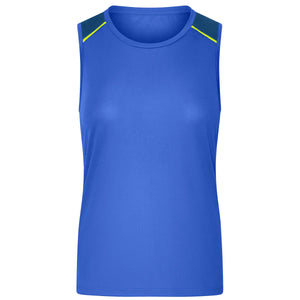 T-shirt Ladies Running Tank Grs blu / XS - personalizzabile con logo