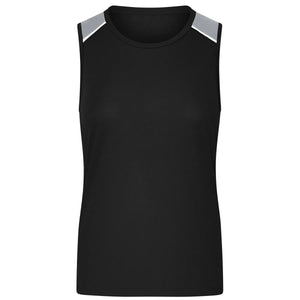 T-shirt Ladies Running Tank Grs nero / XS - personalizzabile con logo