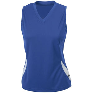 T-shirt Ladies Running Tank royal / S - personalizzabile con logo