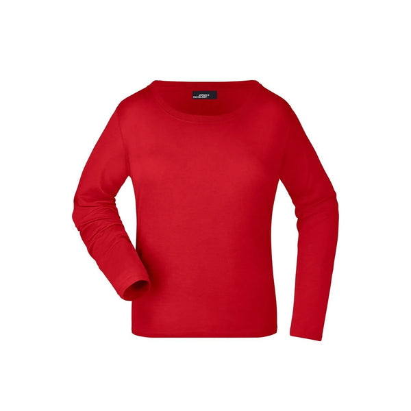 T-shirt Ladies Shirt Long-sleeved Medium - personalizzabile con logo