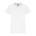 T-shirt Ladies Slim Fit-t bianco / S - personalizzabile con logo