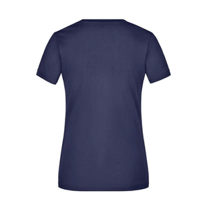 T-shirt Ladies Slim Fit V-t - personalizzabile con logo