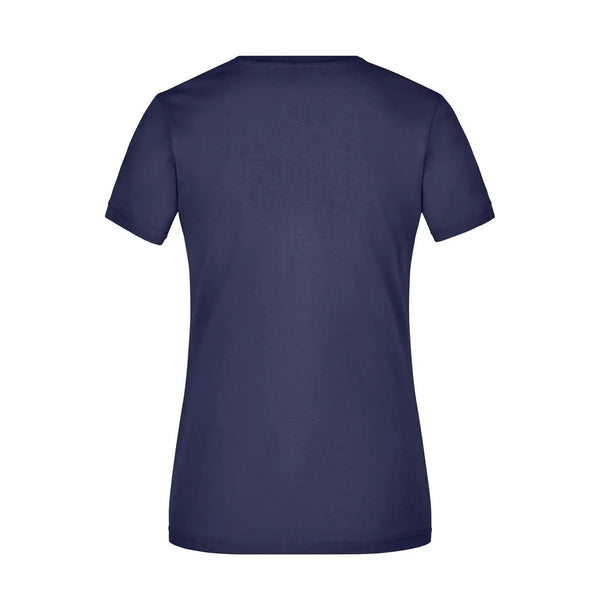 T-shirt Ladies Slim Fit V-t - personalizzabile con logo