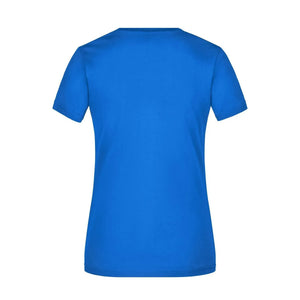 T-shirt Ladies Slim Fit V-t - personalizzabile con logo