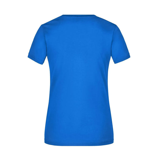 T-shirt Ladies Slim Fit V-t - personalizzabile con logo