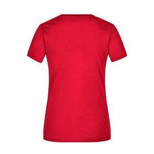 T-shirt Ladies Slim Fit V-t - personalizzabile con logo