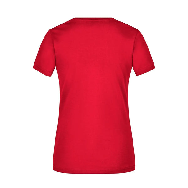 T-shirt Ladies Slim Fit V-t - personalizzabile con logo