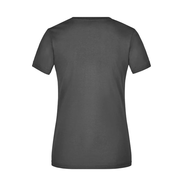 T-shirt Ladies Slim Fit V-t - personalizzabile con logo
