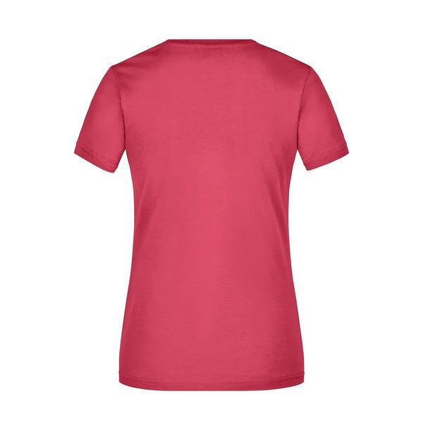T-shirt Ladies Slim Fit V-t - personalizzabile con logo