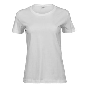T-shirt Ladies Soft Tee bianco / S - personalizzabile con logo