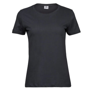 T-shirt Ladies Soft Tee grigio / S - personalizzabile con logo