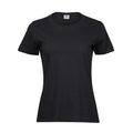 T-shirt Ladies Soft Tee nero / S - personalizzabile con logo