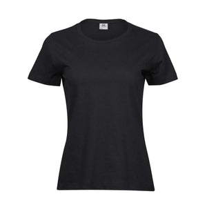 T-shirt Ladies Soft Tee nero / S - personalizzabile con logo