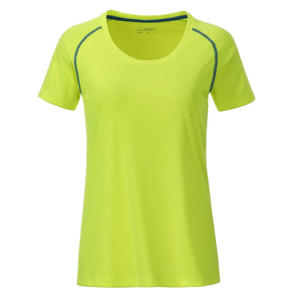 T-shirt Ladies Sports giallo / XS - personalizzabile con logo