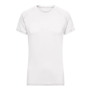 T-shirt Ladies Sports-t bianco / XS - personalizzabile con logo