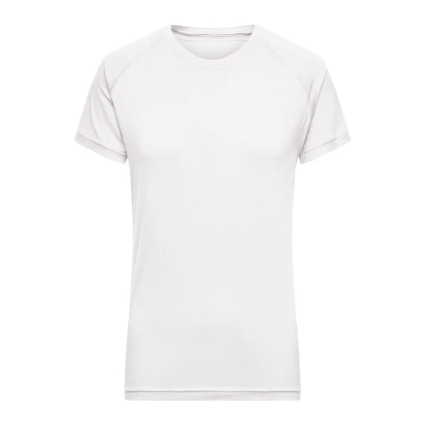 T-shirt Ladies Sports-t bianco / XS - personalizzabile con logo