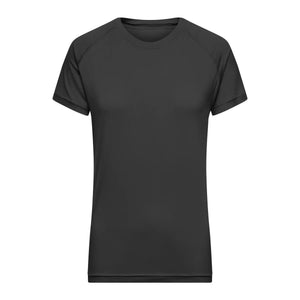 T-shirt Ladies Sports-t grigio / XS - personalizzabile con logo