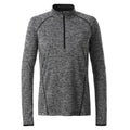 T-shirt Ladies Sportsshirt maniche lunghe nero / XS - personalizzabile con logo