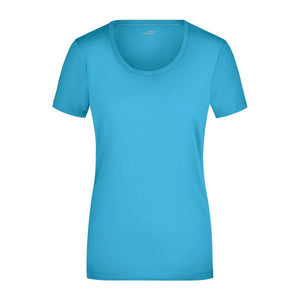 T-shirt Ladies Stretch Round-t azzurro / S - personalizzabile con logo