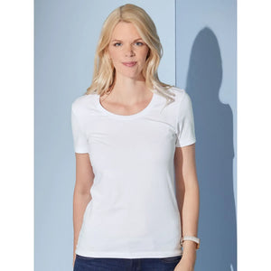 T-shirt Ladies Stretch Round-t - personalizzabile con logo