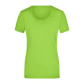 T-shirt Ladies Stretch Round-t verde / S - personalizzabile con logo