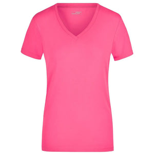 T-shirt Ladies Stretch V-t - personalizzabile con logo