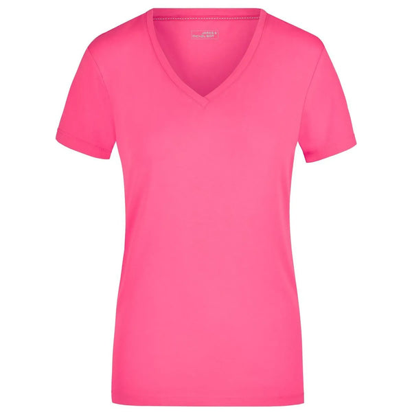 T-shirt Ladies Stretch V-t - personalizzabile con logo