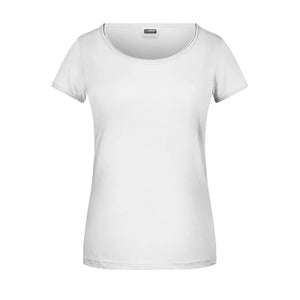 T-shirt Ladies-t bianco / XS - personalizzabile con logo