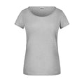 T-shirt Ladies-t grigio / XS - personalizzabile con logo