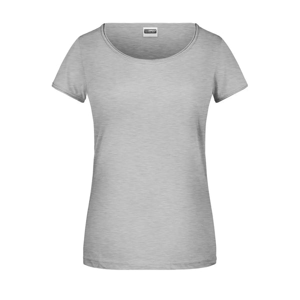T-shirt Ladies-t grigio / XS - personalizzabile con logo
