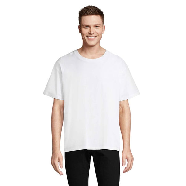 T-Shirt Legacy Oversized Bianco / XS - personalizzabile con logo