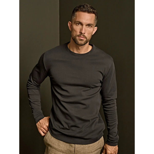 T-shirt Long Sleeve Interlock Tee - personalizzabile con logo