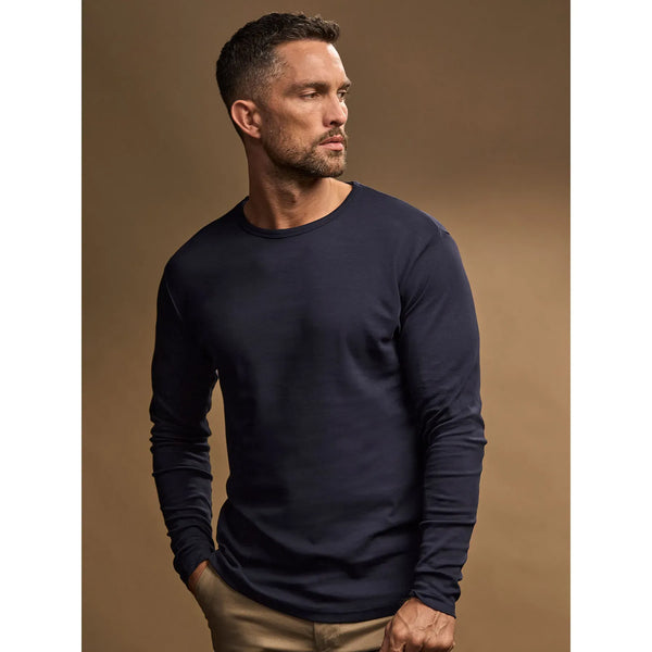 T-shirt Long Sleeve Interlock Tee - personalizzabile con logo