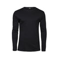 T-shirt Long Sleeve Interlock Tee nero / S - personalizzabile con logo