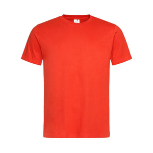 T-shirt manica corta arancione / XS - personalizzabile con logo