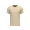 T-shirt manica corta beige / XS - personalizzabile con logo