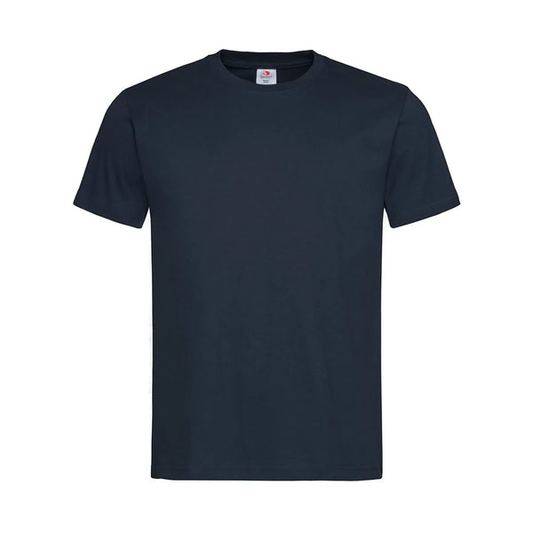 T-shirt manica corta blu / XS - personalizzabile con logo