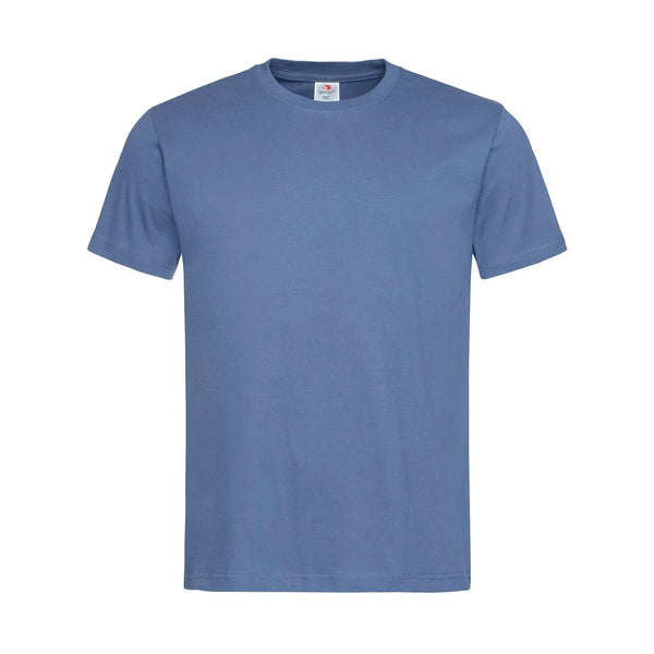T-shirt manica corta denim blue / XS - personalizzabile con logo
