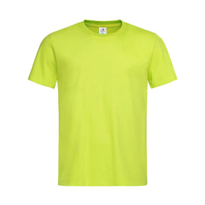 T-shirt manica corta giallo / XS - personalizzabile con logo
