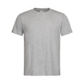 T-shirt manica corta grey heather / XS - personalizzabile con logo
